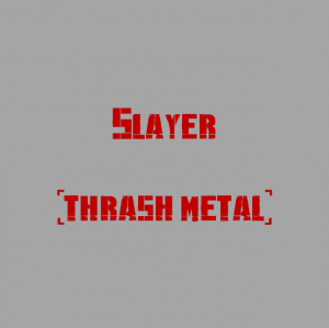 Slayer — The Best Metal Bands of every subhgenre (>100 bands) option 91