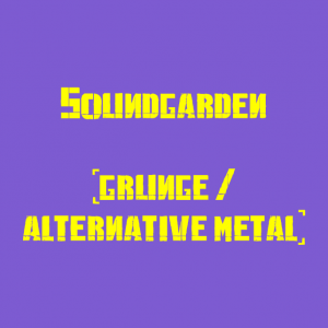 Soundgarden — The Best Metal Bands of every subhgenre (>100 bands) option 94