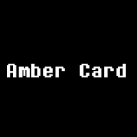 Zzzzz 1783982529amber Card — All Deltarune Equipment (Chapters 1-5) option 36
