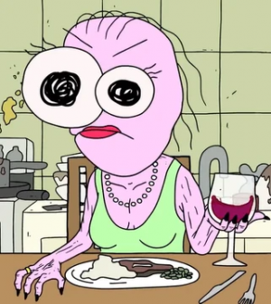 Pims Mom — Smiling Friends Characters option 56