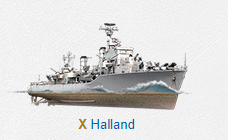 Halland — World of Warships TX DDs option 10