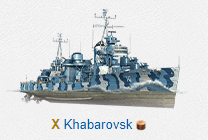 Khabarovsk — World of Warships TX DDs option 13