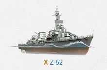Z 52 — World of Warships TX DDs option 24