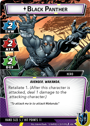 Mc01encardblack Panther — Marvel Champions Heroes (2026) option 1