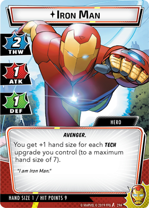 Mc01encardiron Man — Marvel Champions Heroes (2026) option 3