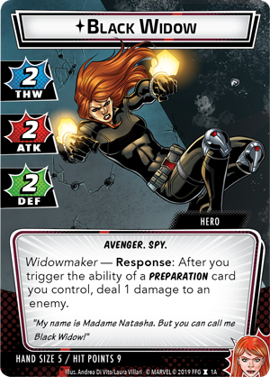 Mc07enblack Widow — Marvel Champions Heroes (2026) option 9