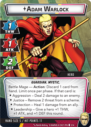 Mc21enadam Warlockhero — Marvel Champions Heroes (2026) option 24