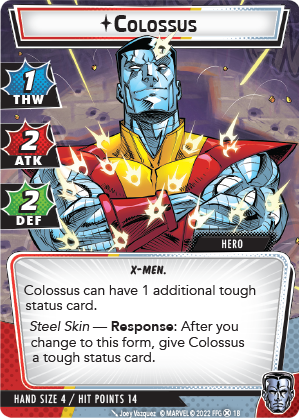 Mc32cardscolossuscolossus — Marvel Champions Heroes (2026) option 36