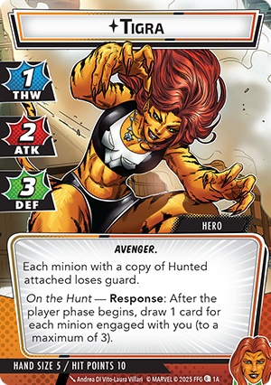Mc56tigrapreviewarticlecardtigra1a — Marvel Champions Heroes (2026) option 63