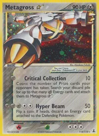 12 Metagross Delta Species — Gold Star Pokémon Cards option 4