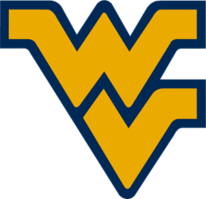 Wvu West Virginia University Logo — Big 12 Conference (as of 2024) option 16