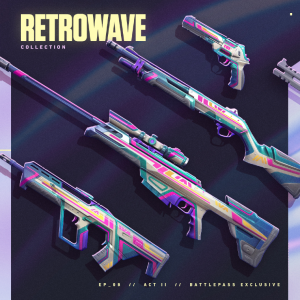 Retrowave — VALORANT Battlepasses 12/3/24 option 54