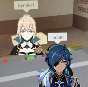 First Day On The Job — genshin impact characters in school (4.7) option 39