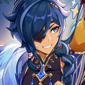 Kaeya — genshin impact characters in school (4.7) option 45
