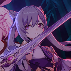 Keqing — genshin impact characters in school (4.7) option 48