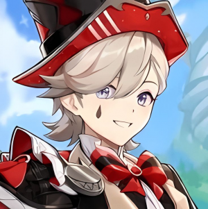Lyney — genshin impact characters in school (4.7) option 53