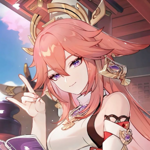 Miko — genshin impact characters in school (4.7) option 55