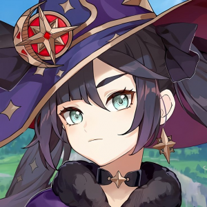 Mona — genshin impact characters in school (4.7) option 56