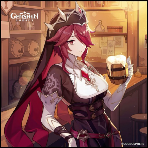 Rosaria — genshin impact characters in school (4.7) option 60