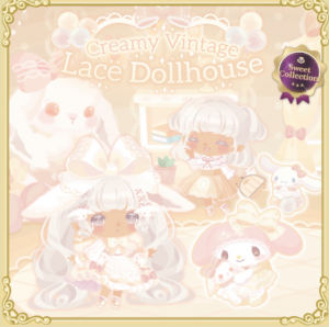 Creamyvintagelacedollhouse — Hello Sweet Days Bags option 86