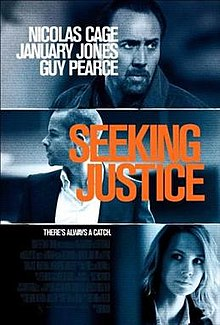 Justice Poster Nicolas Cage — Nicolas Cage Films option 39