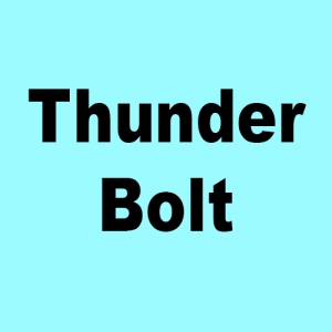 Thunderbolt — Type Soul Shikai/Res/Schrift option 40