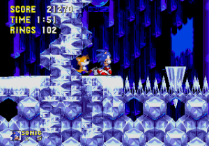 Icecap — Ultimate Sonic classic Levels option 64
