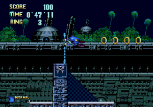 Metalsonichyperdrive4eggtropolis — Ultimate Sonic classic Levels option 82