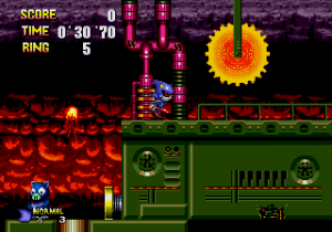 Metalsonichyperdrive6metallicrush — Ultimate Sonic classic Levels option 84
