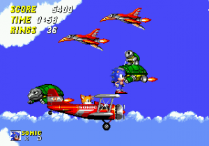 Skychase — Ultimate Sonic classic Levels option 105
