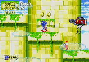 Skysanctuary — Ultimate Sonic classic Levels option 106