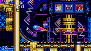 Sonicclassic2fangamecach1screen — Ultimate Sonic classic Levels option 116
