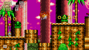 Sonicclassic2fangamejjz1screen — Ultimate Sonic classic Levels option 121