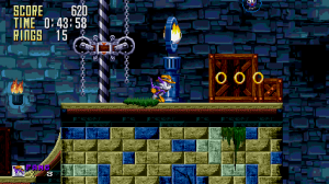 Sonicclassic2fangamemmz2screen — Ultimate Sonic classic Levels option 122