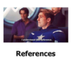 References — Tropes In Media option 13