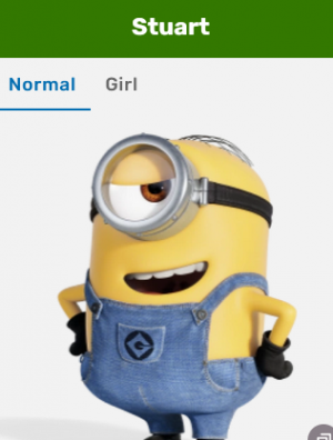 Stuartpng — Minions Tierlist option 159