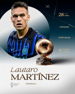 Ballon d'or 2026 nominees — option 16
