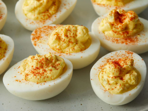 222589 Simple Deviled Eggs Ddmfs 1382 4x3 Dea80f9108f044af8a8e29c1664bfa13 — Thanksgiving Foods option 1