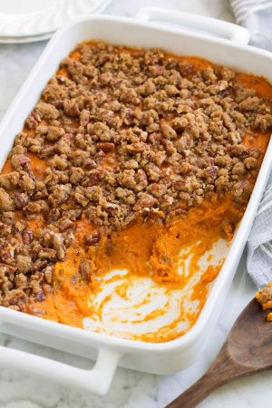 Sweet Potato Casserole 21 — Thanksgiving Foods option 16