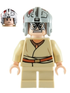 Zzzzz 1727478080anakin Skywalker Short Legs Light Bluish Gray Helmet — Lego Star Wars Minifigures option 27