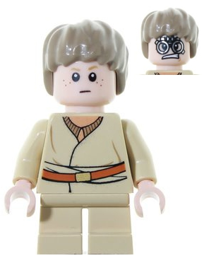 Zzzzz 1727478080anakin Skywalker Short Legs Short Tousled Hair Belt With Gold Buckle — Lego Star Wars Minifigures option 29