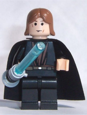 Zzzzz 1727478080anakin Skywalker Trans Light Blue Light Up Lightsaber — Lego Star Wars Minifigures option 32