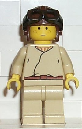 Zzzzz 1727478080anakin Skywalker Brown Aviator Cap — Lego Star Wars Minifigures option 34