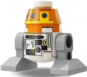 Zzzzz 1727478082astromech Droid C1 10p Chopper White Body — Lego Star Wars Minifigures option 51