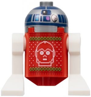 Zzzzz 1727478082astromech Droid R2 D2 Holiday Sweater — Lego Star Wars Minifigures option 63