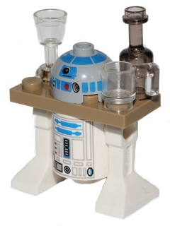 Zzzzz 1727478083astromech Droid R2 D2 Serving Tray Dark Tan — Lego Star Wars Minifigures option 69