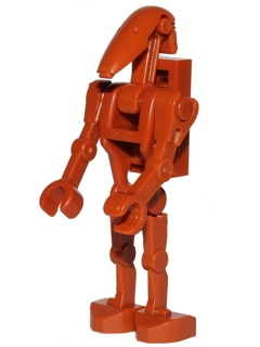 Zzzzz 1727478085battle Droid Dark Orange — Lego Star Wars Minifigures option 109