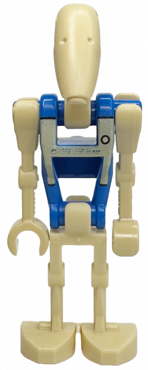 Zzzzz 1727478085battle Droid Pilot Blue Torso With Tan Insignia — Lego Star Wars Minifigures option 114