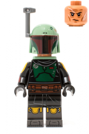 Zzzzz 1727478087boba Fett Repainted Beskar Armor Jet Pack Rangefinder — Lego Star Wars Minifigures option 137
