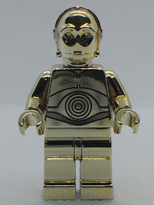 Zzzzz 1727478134c 3po Chrome Gold Sw 30th Anniversary Edition — Lego Star Wars Minifigures option 153